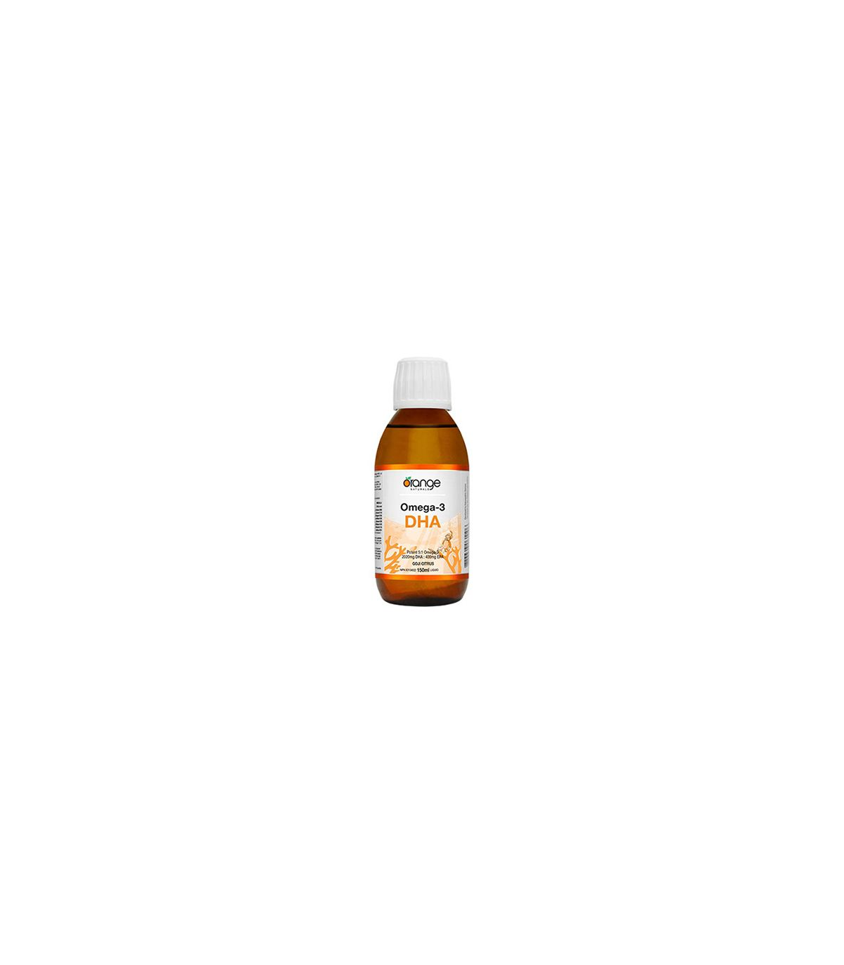 Orange Naturals 오렌지 내추럴스 오메가-3 DHA 고지 시트러스 리퀴드 150ml | 매일 업데이트되는 특가 상품 | VITASHOP