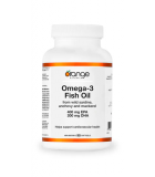 Orange Naturals 오렌지 내추럴스 오메가-3 피쉬 오일 400 200 mg 90 소프트젤 | 매일 업데이트되는 특가 상품 | VITASHOP