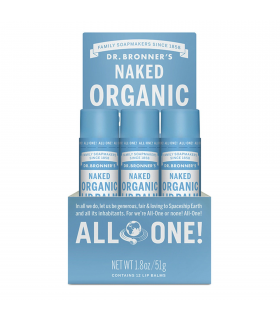 Dr. Bronner's Naked Lip Balm 12 x 4 g | Unbeatable Prices, Daily Deals | VITASHOP