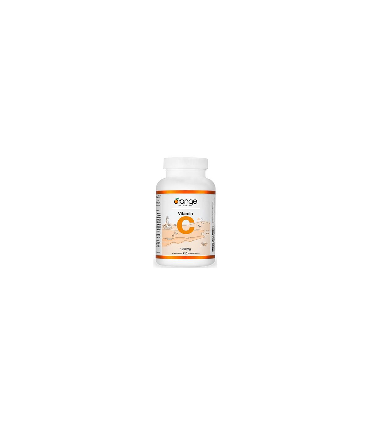 Orange Naturals Vitamin C 1000 mg 120 Vegi Capsules | Unbeatable Prices, Daily Deals | VITASHOP