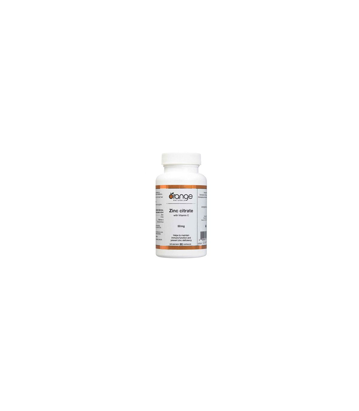 Orange Naturals Zinc + Vitamin C 90 Vegi Capsules | 每天不同折扣, 全网最低价格 | 种类齐全的保健品店铺 VITASHOP, 只有你想不到, 没有你买不到 !