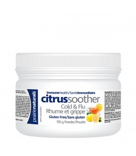 Prairie Naturals Citrus Soother Cold & Flu Hot Immune-Boosting Drink with Elderberry, Zinc, Vitamins D & C, & Lemon Balm 150 g |