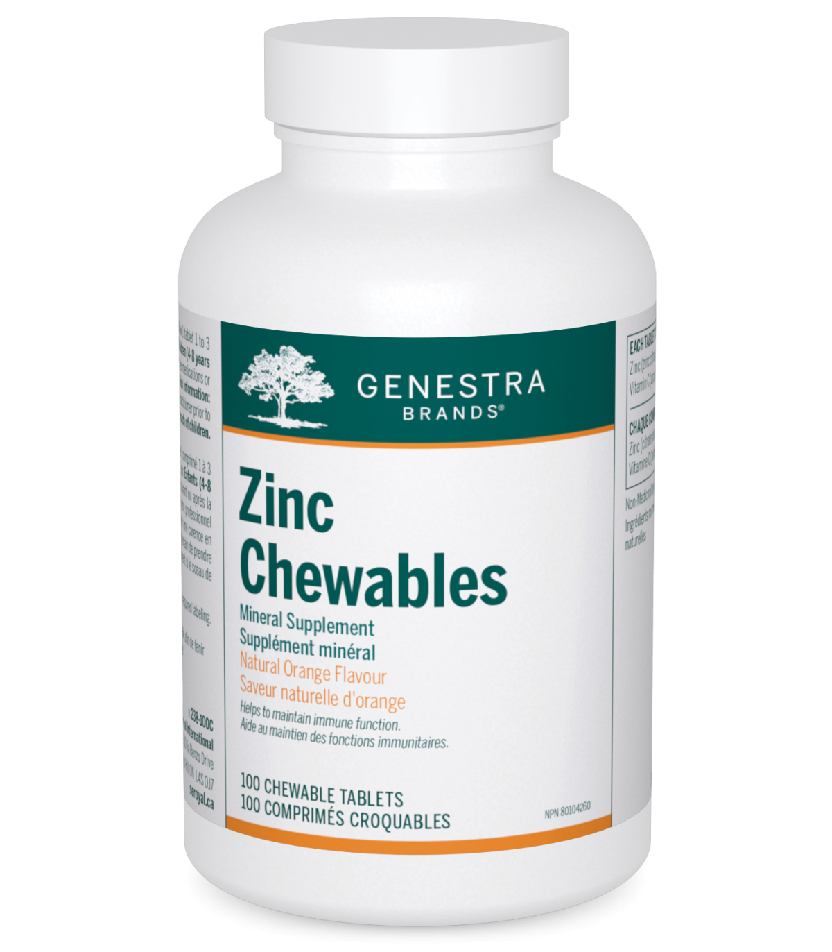 Genestra Zinc 100 Chewable Tablets | 每天不同折扣, 全网最低价格 | 种类齐全的保健品店铺 VITASHOP, 只有你想不到, 没有你买不到 !