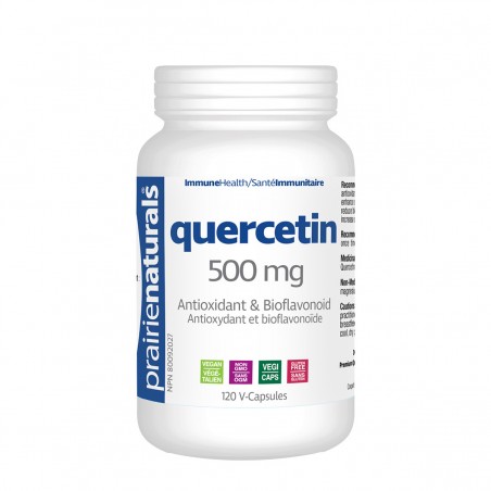 Prairie Naturals Quercetin 500mg 120 Vegi Capsules | Unbeatable Prices, Daily Deals | VITASHOP