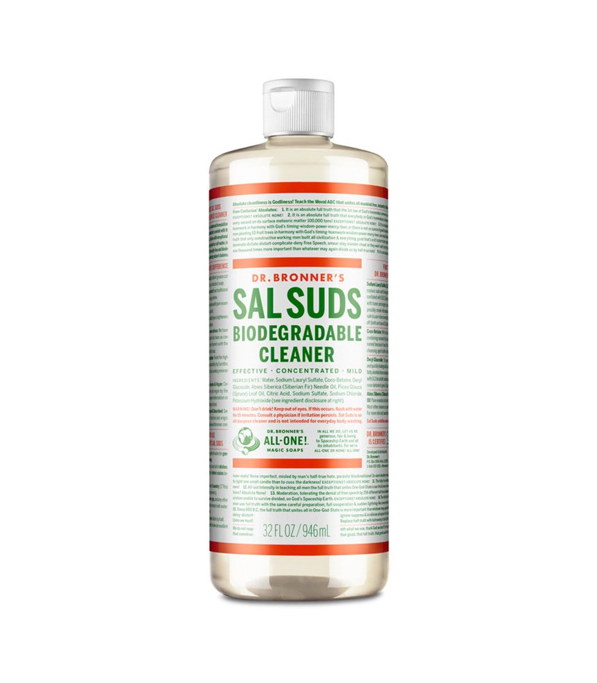 Dr. Bronner's Sal Suds Biodegradable Cleaner 946 ml | Unbeatable Prices, Daily Deals | VITASHOP