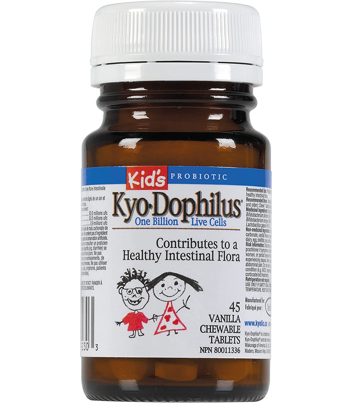 KYO-DOPHILUS 쿄 도필러스 키즈 쿄도필루스 바닐라 츄어블 45정 | 매일 업데이트되는 특가 상품 | VITASHOP