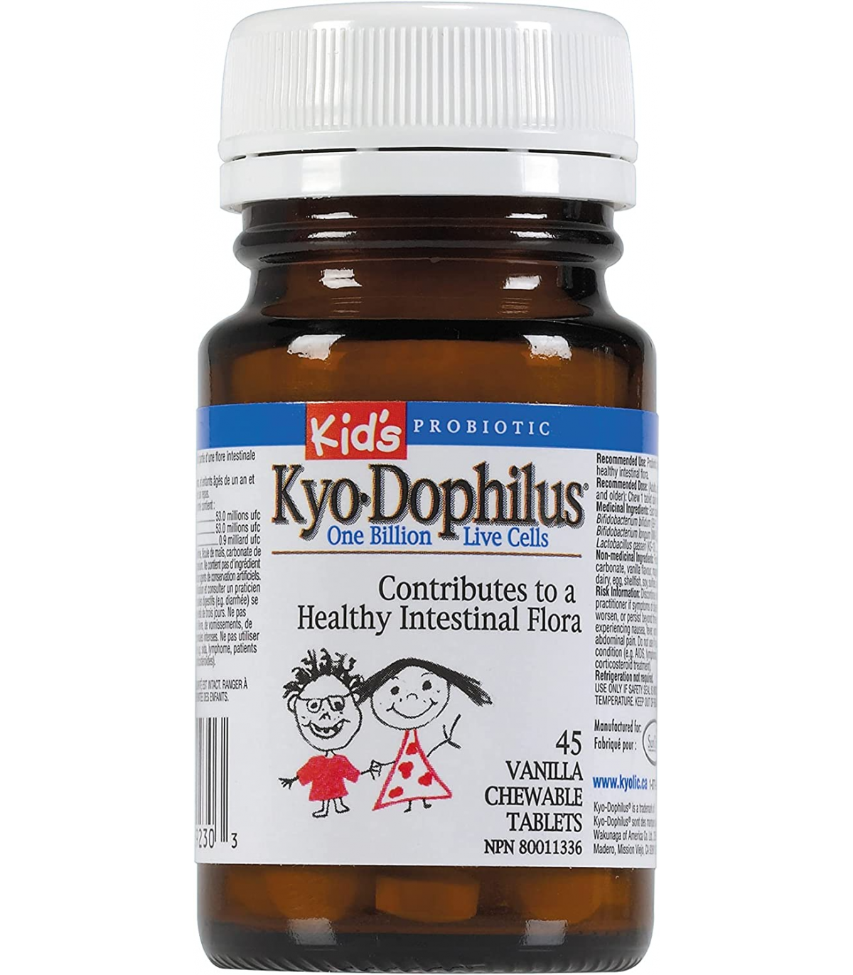 KYO-DOPHILUS 쿄 도필러스 키즈 쿄도필루스 바닐라 츄어블 45정 | 매일 업데이트되는 특가 상품 | VITASHOP