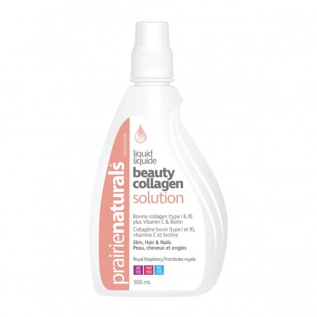 Prairie Naturals Liquid Ionic Beauty Collagen Solution with Vitamin C Biotin 500 ml | Unbeatable Prices, Daily Deals | VITASHOP