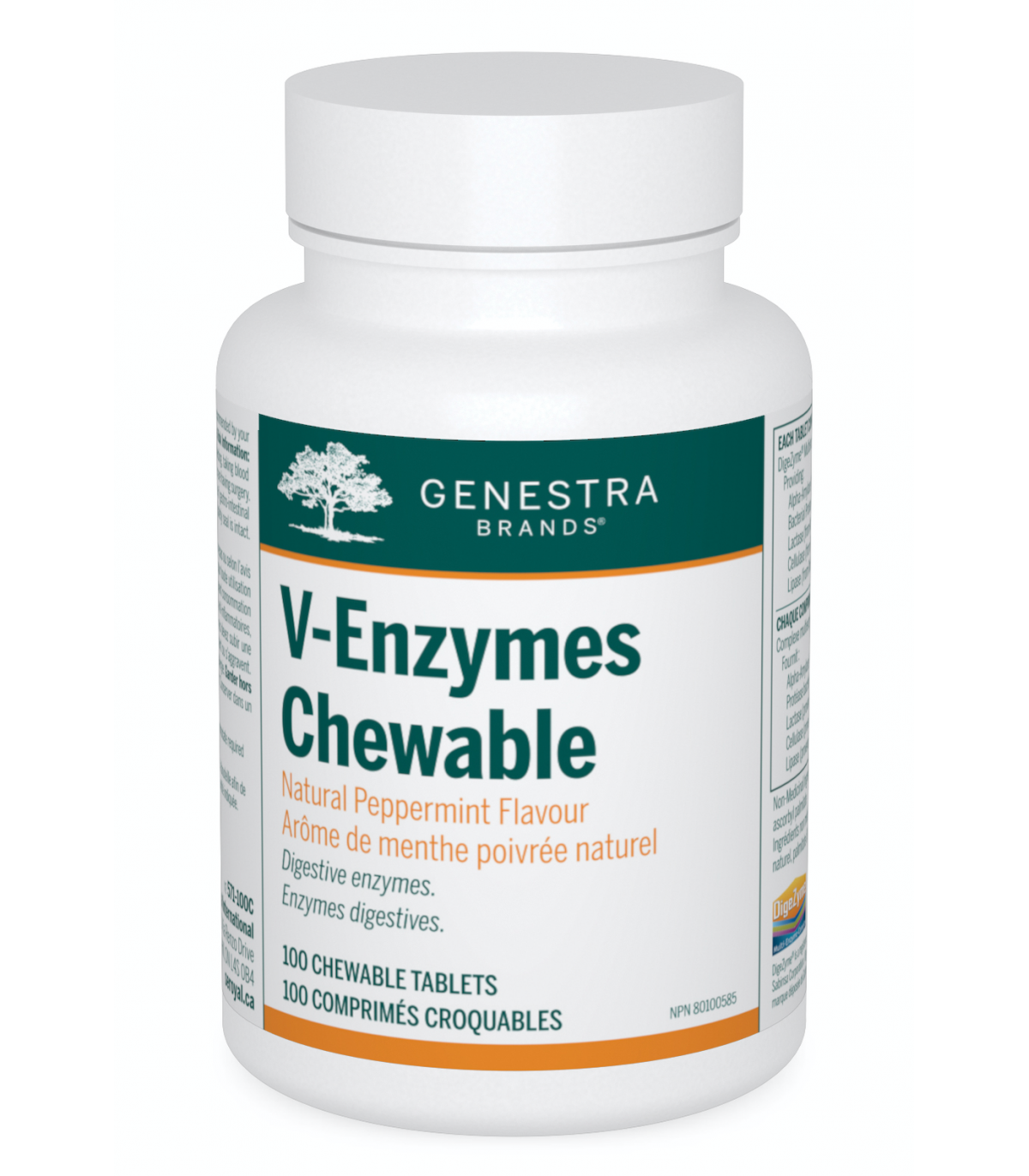 Genestra V-Enzymes 100 Chewable Tablets | 每天不同折扣, 全网最低价格 | 种类齐全的保健品店铺 VITASHOP, 只有你想不到, 没有你买不到 !
