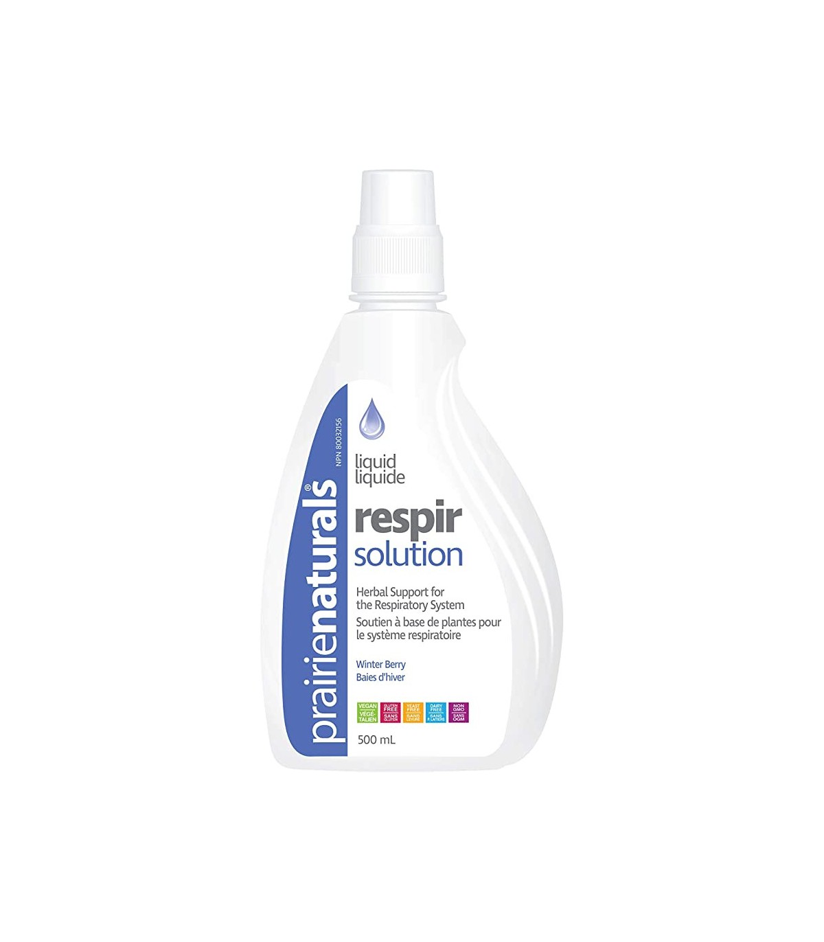 Prairie Naturals Liquid Respir Solution Herbal Support for Respiratory Health 500 ml | Unbeatable Prices, Daily Deals | VITASHOP