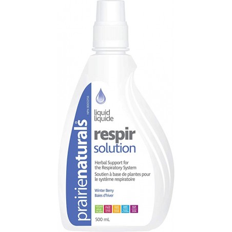 Prairie Naturals Liquid Respir Solution Herbal Support for Respiratory Health 500 ml | Unbeatable Prices, Daily Deals | VITASHOP