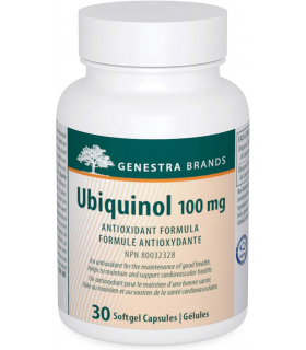 Genestra Ubiquinol 100 mg 30 Softgels | 每天不同折扣, 全网最低价格 | 种类齐全的保健品店铺 VITASHOP, 只有你想不到, 没有你买不到 !