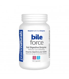 Prairie Naturals Bile-Force Bile Salts with Lipase 120 Capsules | Unbeatable Prices, Daily Deals | VITASHOP
