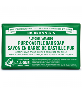 Dr. Bronner's Almond Bar Soap 140 g | Unbeatable Prices, Daily Deals | VITASHOP