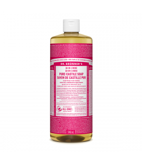 Dr. Bronner's Rose Pure-Castile Liquid Soap 946 ml | Unbeatable Prices, Daily Deals | VITASHOP