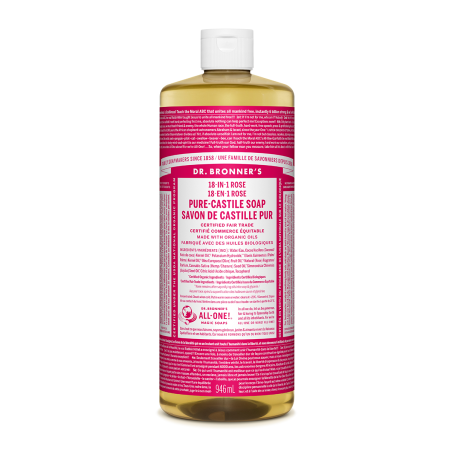 Dr. Bronner's 닥터 브로너스 로즈 퓨어 카스티야 리퀴드 솝 946ml | 매일 업데이트되는 특가 상품 | VITASHOP