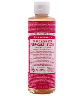 Dr. Bronner's 닥터 브로너스 로즈 퓨어 카스티야 비누 237ml | 매일 업데이트되는 특가 상품 | VITASHOP