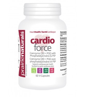 Prairie Naturals Cardio-Force Cardio Health Mitochondrial Support CoQ10 & PQQ 60 Vegi Capsules | Unbeatable Prices, Daily Deals 