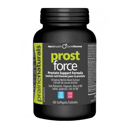 Prairie Naturals Prost-Force Prostate Support for Men 60 Softgels | Unbeatable Prices, Daily Deals | VITASHOP
