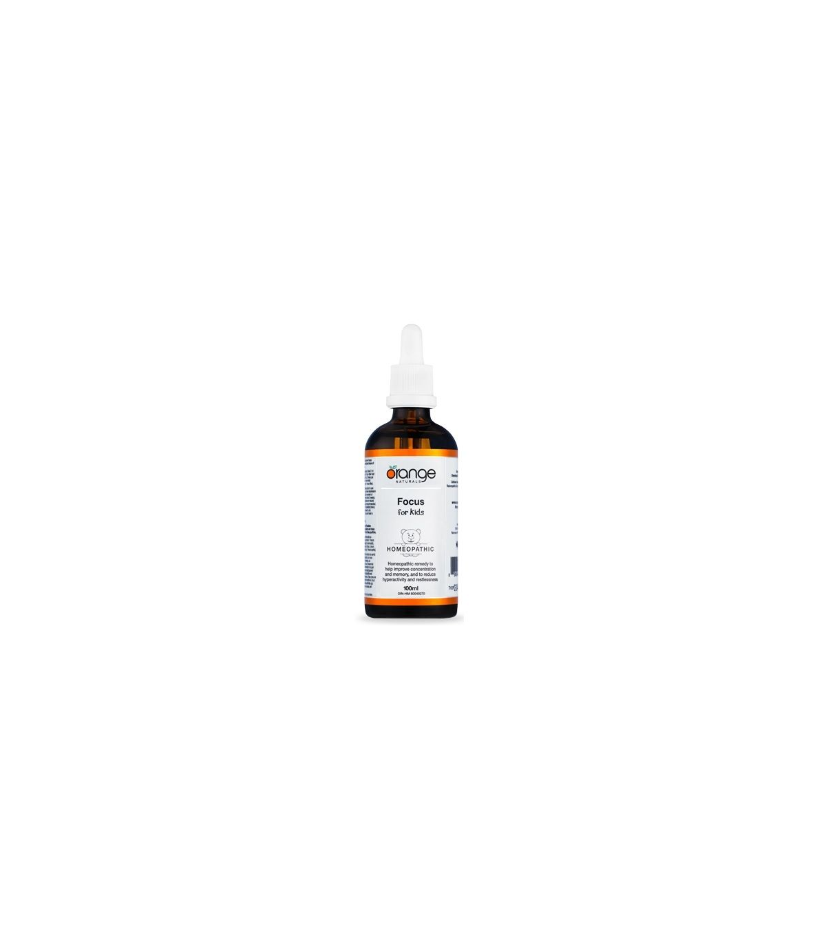 Orange Naturals 오렌지 내추럴스 KIDS HOMEOPATHIC 포커스 100ml | 매일 업데이트되는 특가 상품 | VITASHOP
