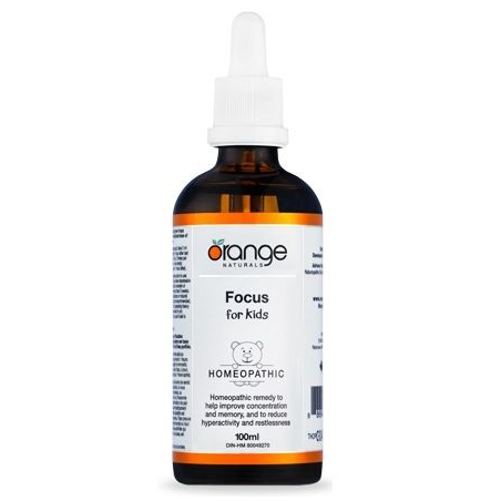 Orange Naturals 오렌지 내추럴스 KIDS HOMEOPATHIC 포커스 100ml | 매일 업데이트되는 특가 상품 | VITASHOP