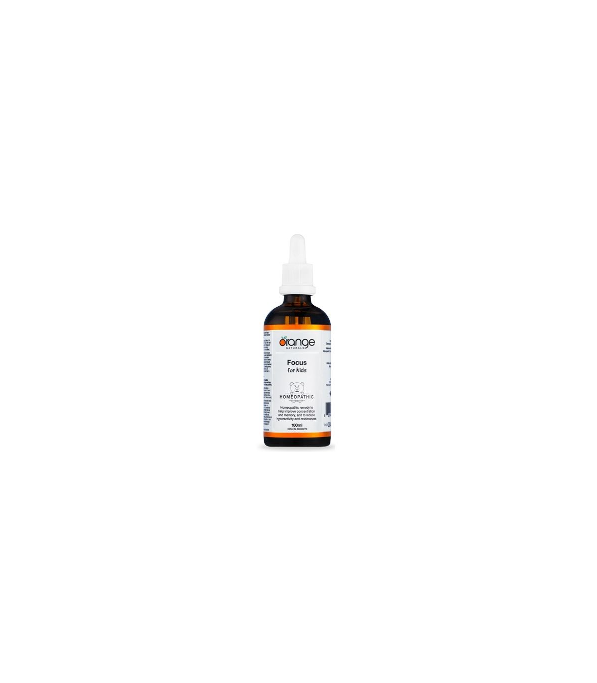 Orange Naturals 오렌지 내추럴스 KIDS HOMEOPATHIC 포커스 100ml | 매일 업데이트되는 특가 상품 | VITASHOP