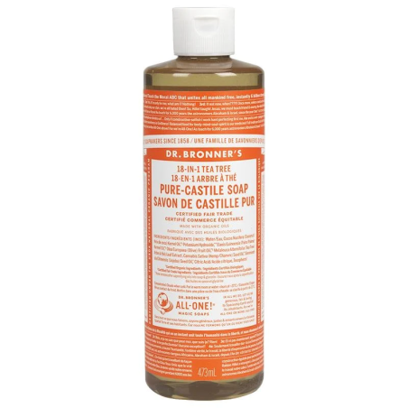Dr. Bronner's Tea Tree Pure-Castile Soap 473 ml | Unbeatable Prices, Daily Deals | VITASHOP