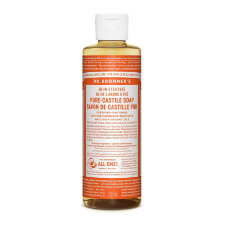 Dr. Bronner's Tea Tree Pure-Castile Soap 237 ml | Unbeatable Prices, Daily Deals | VITASHOP