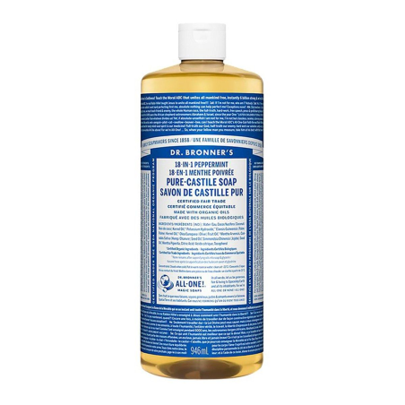 Dr. Bronner's 닥터 브로너스 페퍼민트 퓨어 카스티야 리퀴드 솝 946ml | 매일 업데이트되는 특가 상품 | VITASHOP