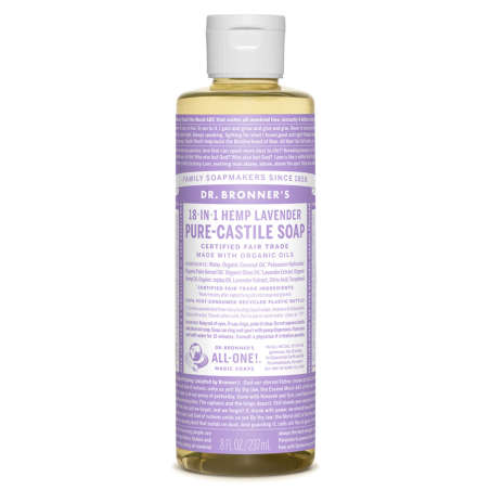 Dr. Bronner's 닥터 브로너스 라벤더 퓨어 카스티야 비누 237ml | 매일 업데이트되는 특가 상품 | VITASHOP