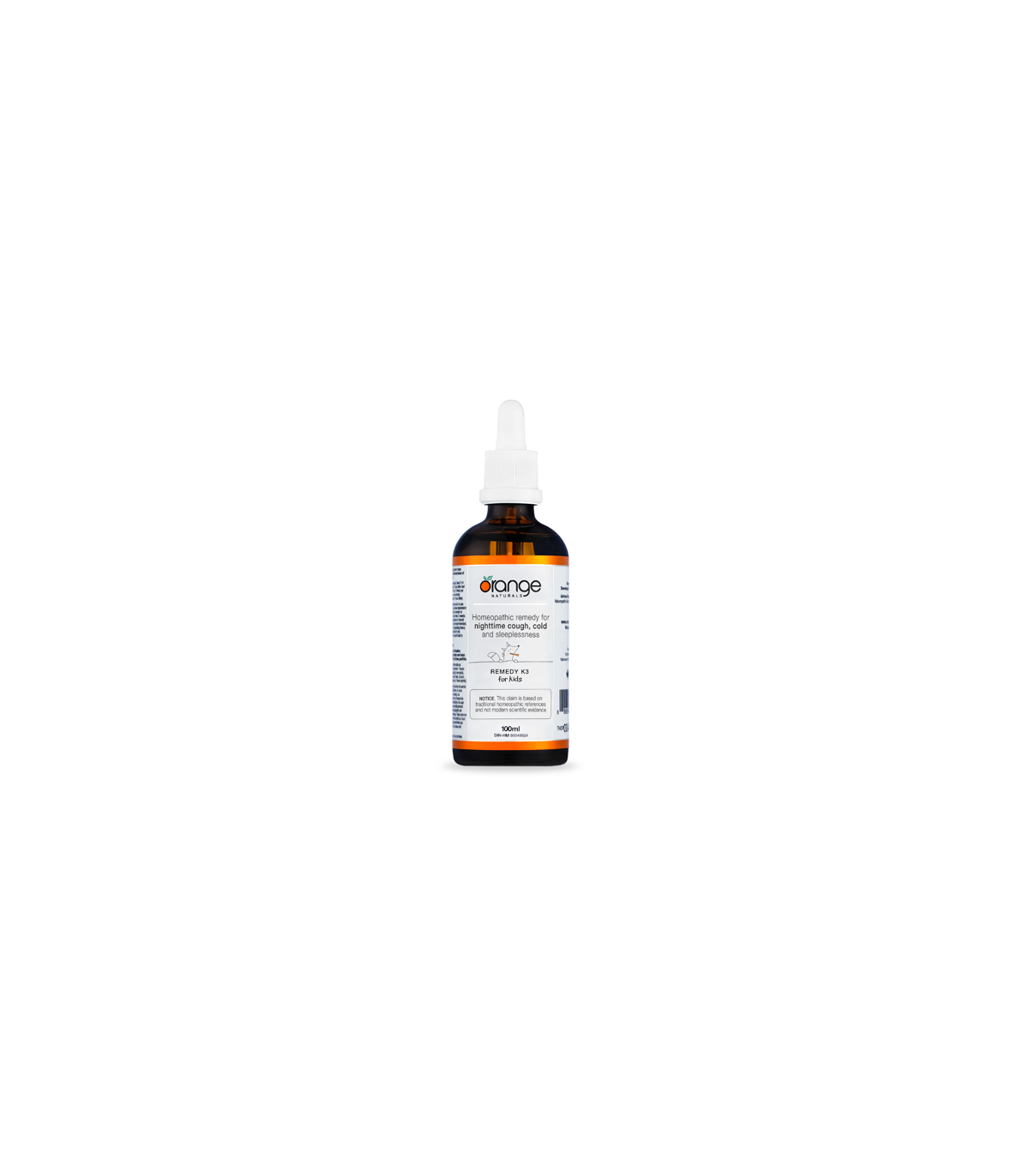 Orange Naturals 오렌지 내추럴스 KIDS HOMEOPATHIC Remedy K3 기침 + 콜드 나이트 100ml | 매일 업데이트되는 특가 상품 | VITASHOP