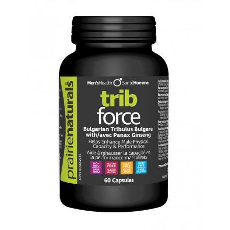 Trib-Force Bulgarian Tribulus Terrestris Panax Ginseng Extracts 60 Capsules | Safest & Easiest Shopping Vitamins Online | VITASH