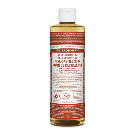 Dr. Bronner's 닥터 브로너스 유칼립투스 퓨어 카스티야 비누 473ml | 매일 업데이트되는 특가 상품 | VITASHOP