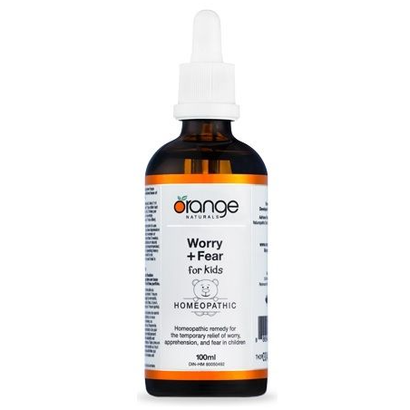 Orange Naturals 오렌지 내추럴스 KIDS HOMEOPATHIC 걱정 + 공포 100ml | 매일 업데이트되는 특가 상품 | VITASHOP