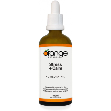 Orange Naturals 오렌지 내추럴스 동종 요법 스트레스 + 진정 100ml | 매일 업데이트되는 특가 상품 | VITASHOP