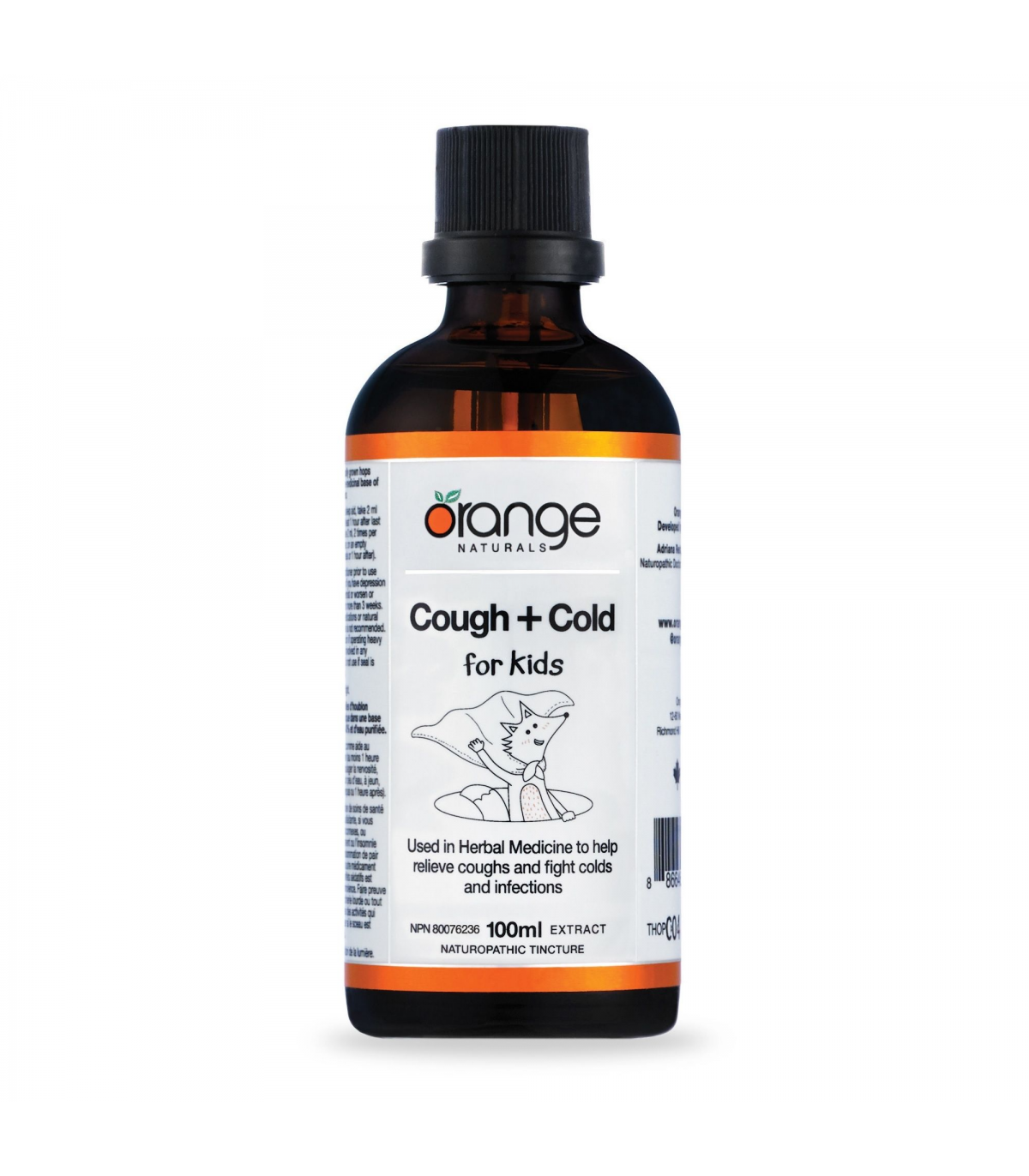 KIDS HERBAL TINCTURES Cough + Cold Tincture 100 ml | Safest & Easiest Shopping Vitamins Online | VITASHOP