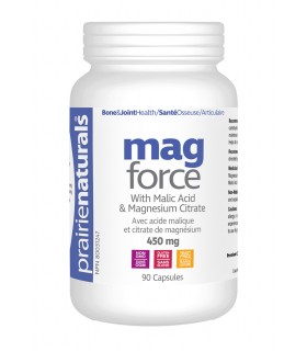 Prairie Naturals Mag-Force Magnesium Malic Acid 90 Capsules | Unbeatable Prices, Daily Deals | VITASHOP