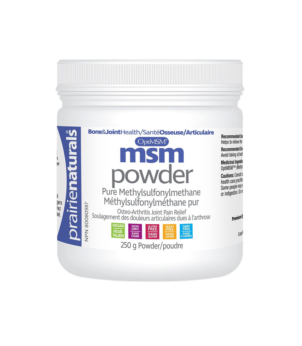 Prairie Naturals OptiMSM Powder 250 g | 每天不同折扣, 全网最低价格 | 种类齐全的保健品店铺 VITASHOP, 只有你想不到, 没有你买不到 !