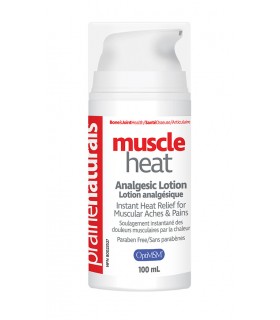 Prairie Naturals Muscle Heat with OptiMSM Instant Heat Relief Lotion for Muscles 100 ml | 每天不同折扣, 全网最低价格 | 种类齐全的保健品店铺 VITASHOP,