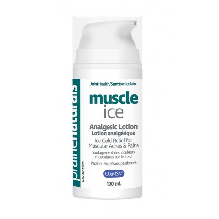 Muscle Ice with OptiMSM Instant Cold Relief Lotion for Muscles 100 ml | Safest & Easiest Shopping Vitamins Online | VITASHOP