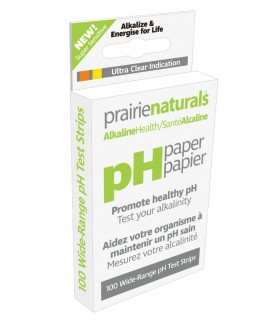 Prairie Naturals pH Paper 100 Strips | Unbeatable Prices, Daily Deals | VITASHOP