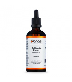 Orange Naturals California Poppy Tincture 100 ml | Unbeatable Prices, Daily Deals | VITASHOP
