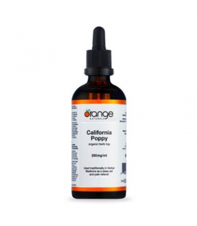 Orange Naturals California Poppy Tincture 100 ml | Unbeatable Prices, Daily Deals | VITASHOP
