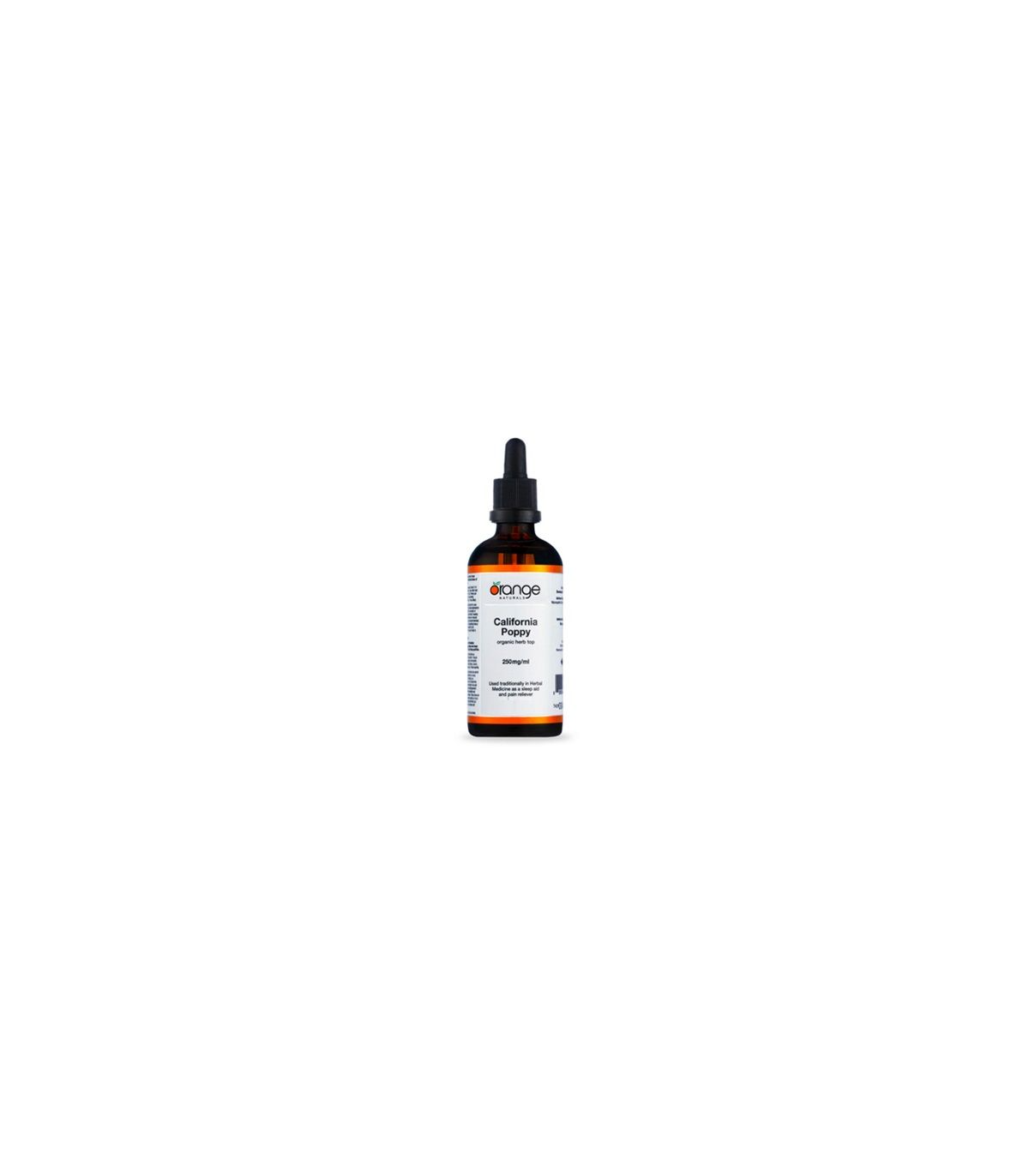 California Poppy Tincture 100 ml | Safest & Easiest Shopping Vitamins Online | VITASHOP