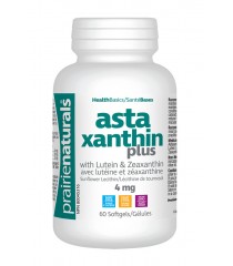 Prairie Naturals Astaxanthin Plus 4 mg Astaxanthin, Lutein, Zeaxanthin 60 Softgels | Unbeatable Prices, Daily Deals | VITASHOP