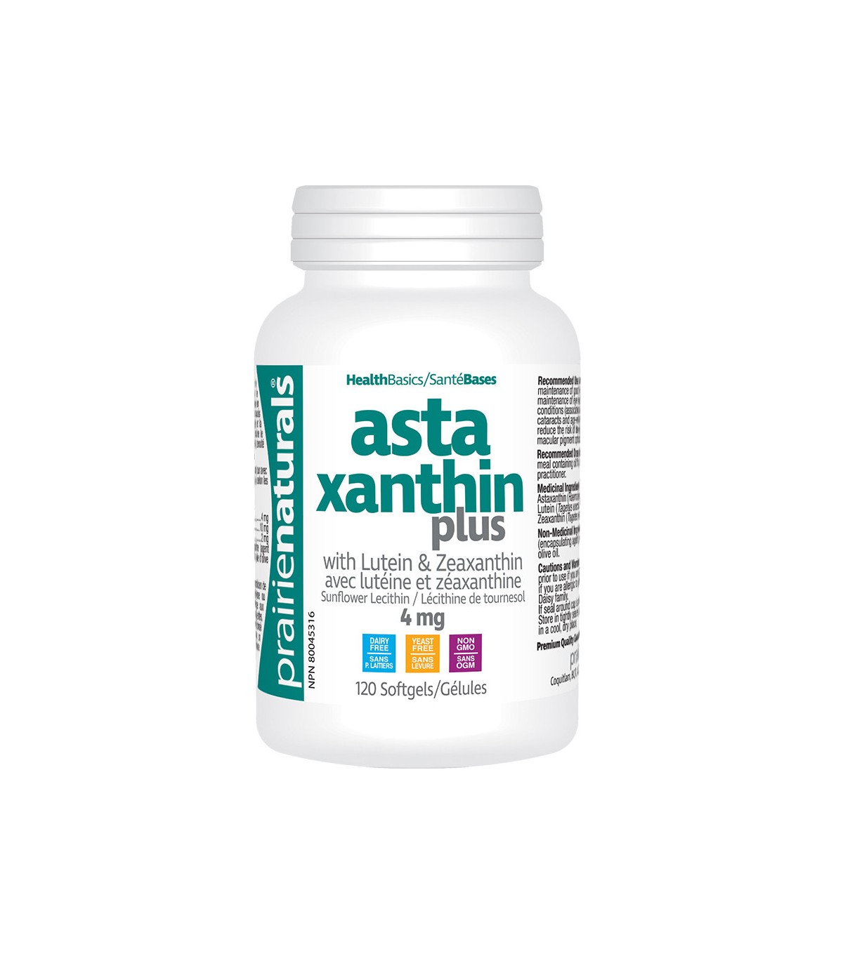 Astaxanthin Plus 4 mg Astaxanthin, Lutein, Zeaxanthin 120 Softgels | Safest & Easiest Shopping Vitamins Online | VITASHOP