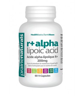 Prairie Naturals R(+) Alpha Lipoic Acid 200 mg 60 Vegi Capsules | Unbeatable Prices, Daily Deals | VITASHOP