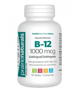 Sublingual B12 Methylcobalamin 1,000 mcg + Folic Acid 90 Tablets | Safest & Easiest Shopping Vitamins Online | VITASHOP