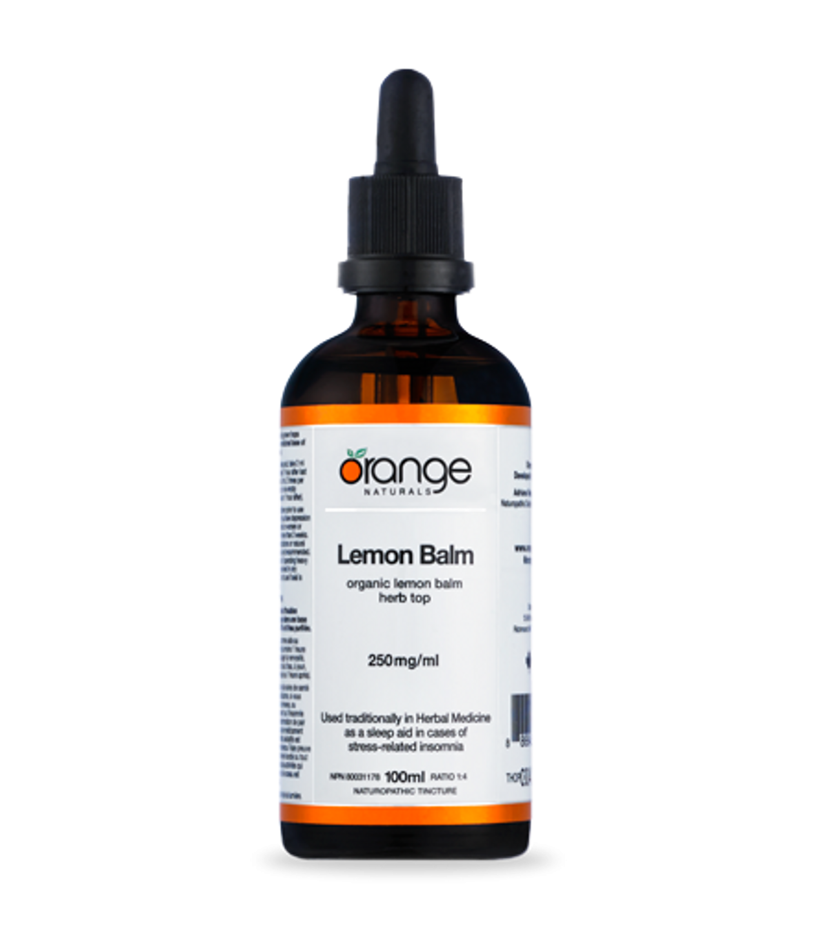 Orange Naturals Lemon Balm Tincture 100 ml | Unbeatable Prices, Daily Deals | VITASHOP