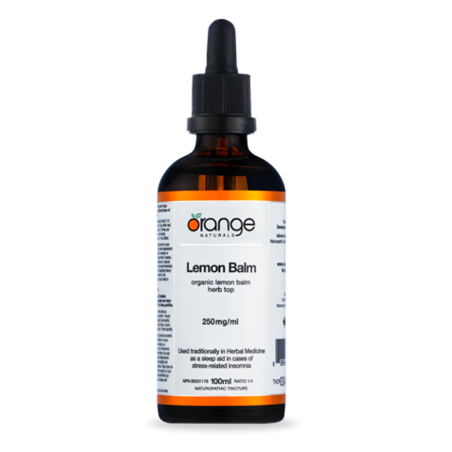Orange Naturals Lemon Balm Tincture 100 ml | Unbeatable Prices, Daily Deals | VITASHOP